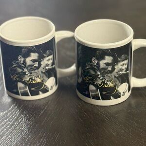 Black and White Elvis Presley Mugs